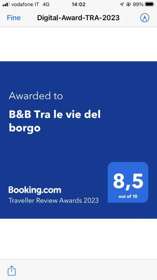B&B Tra Le Vie Del Borgo Vieste Dış mekan fotoğraf